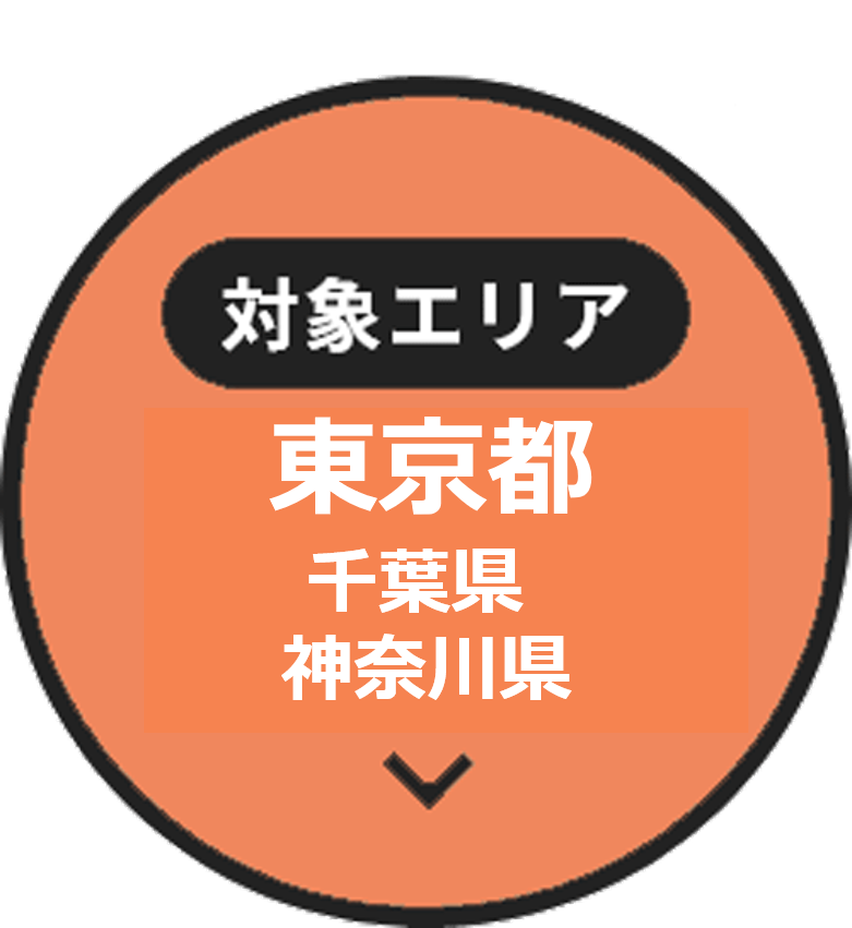 対象エリア 東京23区